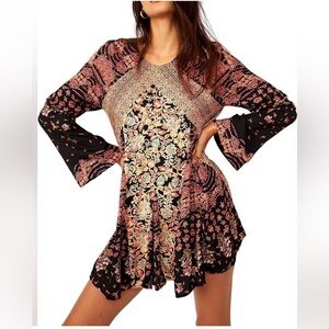 Free People Stevie Printed Tunic